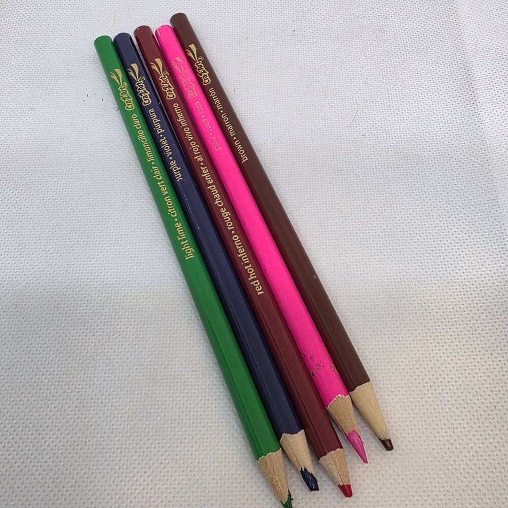 Lot of 211 Asstd Colored Pencils-Crayola CraZart Art101 For Drawing and Coloring - Picture 5 of 16